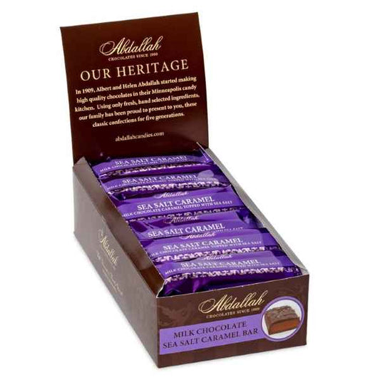 1.2OZ Milk Choc Sea Sat Caramel Bar