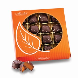 5.5oz Fall Sea Salt Caramels Boxed