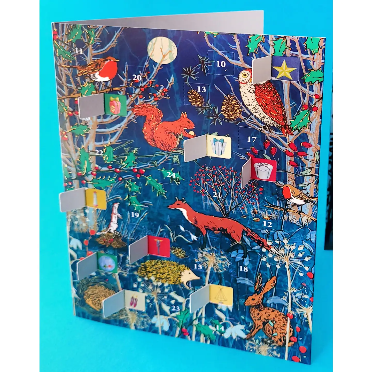 Winter's Tail Advent Calendar Card