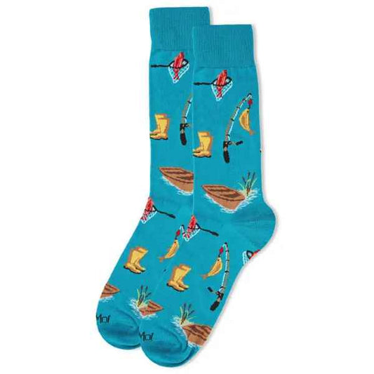 Mens Fishing Bamboo Socks