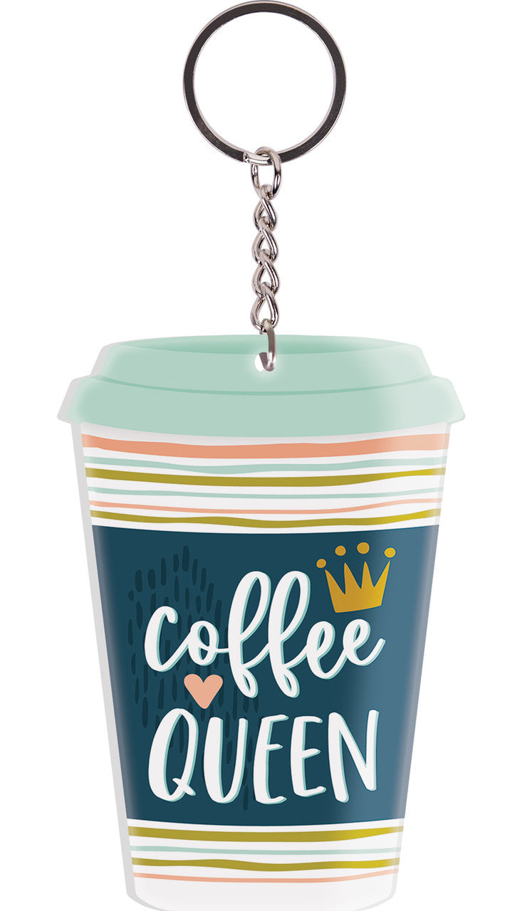 Coffee Queen Keychain