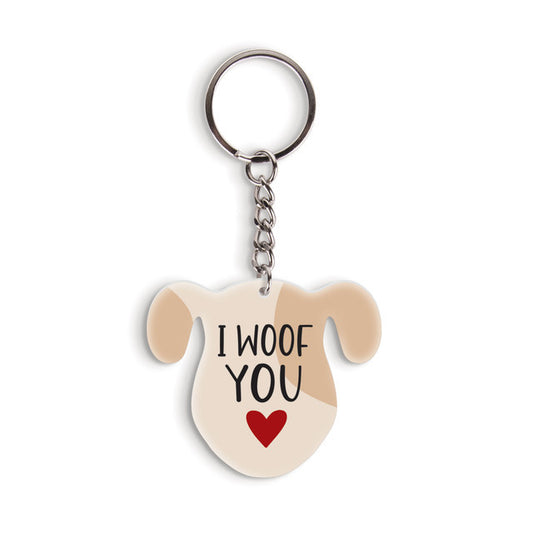 I Woof You KEYCHAIN