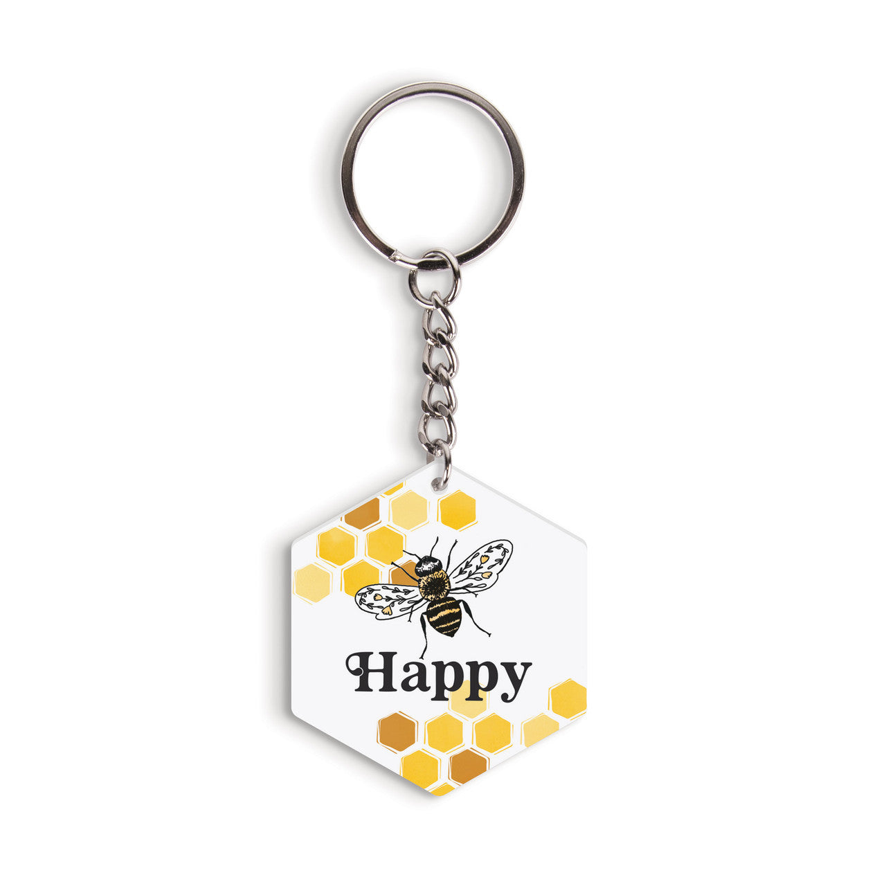 Bee Happy KEYCHAIN