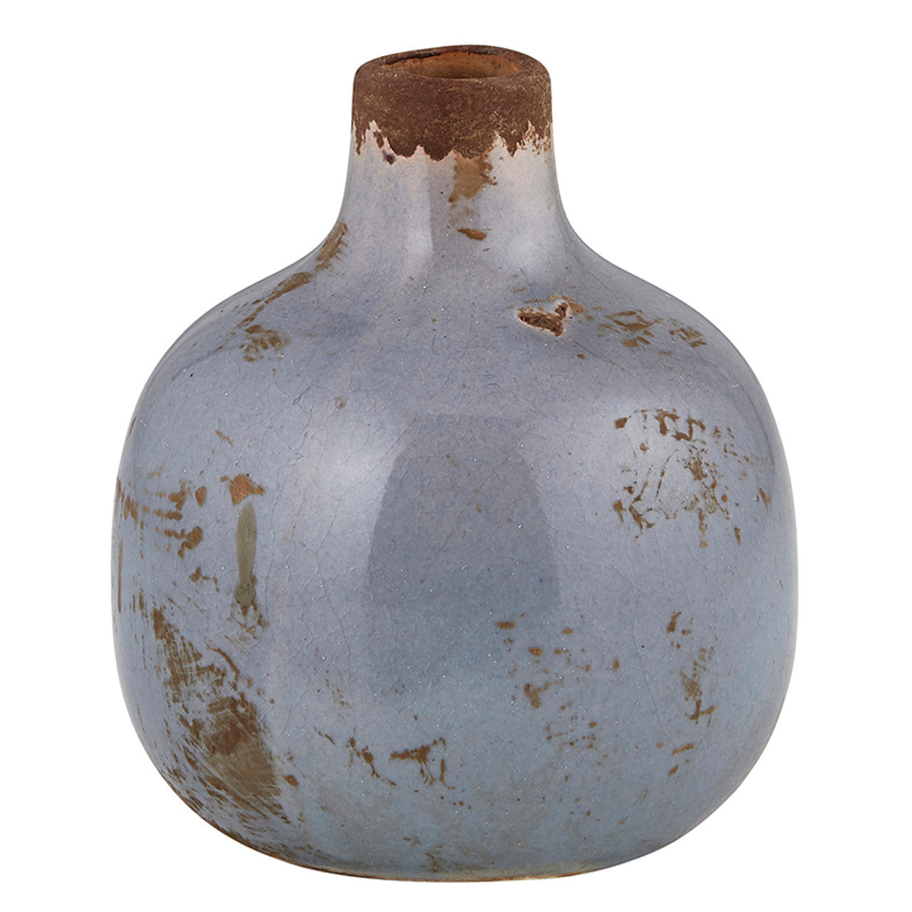 GREY MINI CERAMIC VASE