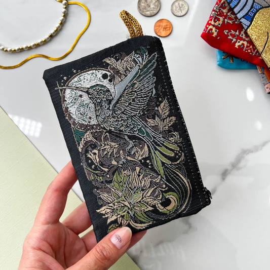 Bird Boho Coin Purse
