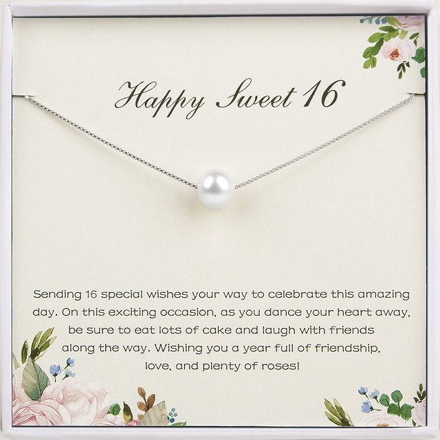 Sweet 16 Pearl Necklace SS