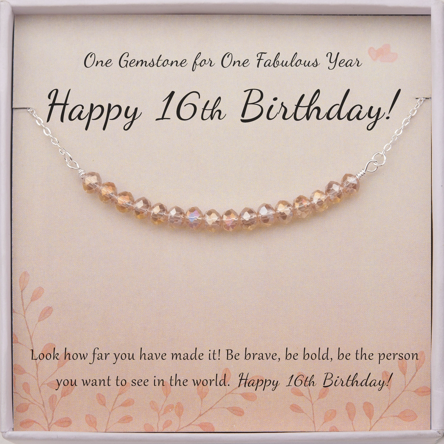 Happy 16Th Birthday Necklace SS