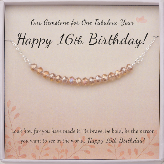 Happy 16Th Birthday Necklace SS