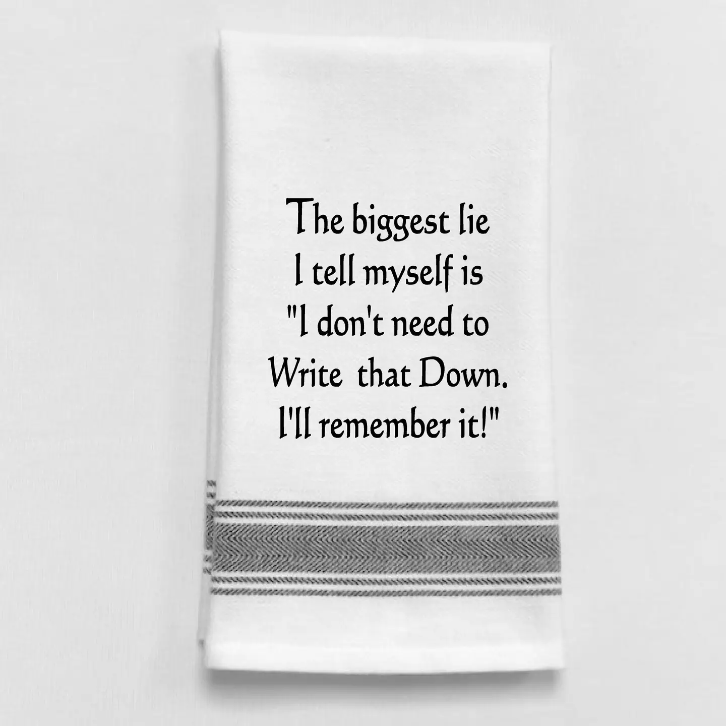 The Biggest Lie Dish Towel