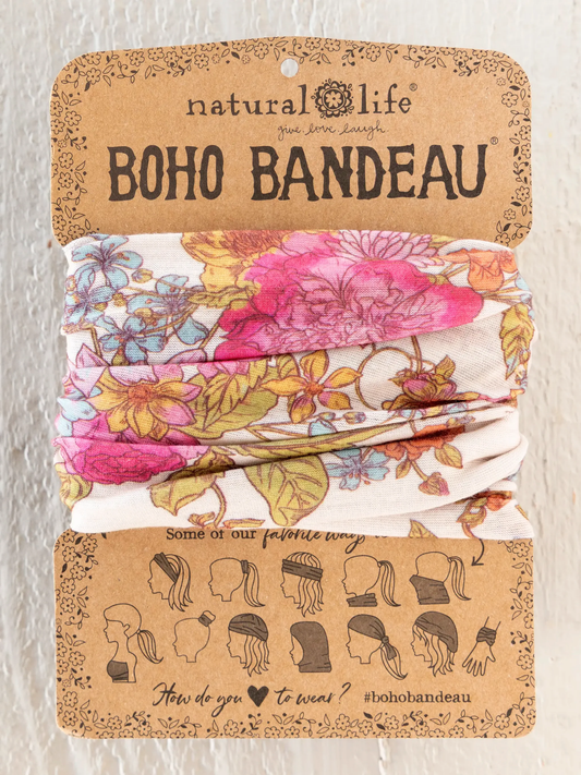 Ivory English Garden Boho Bandeau