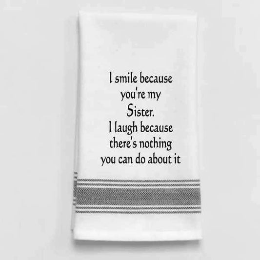 WITH YOUR BEST FRIEND TOWEL