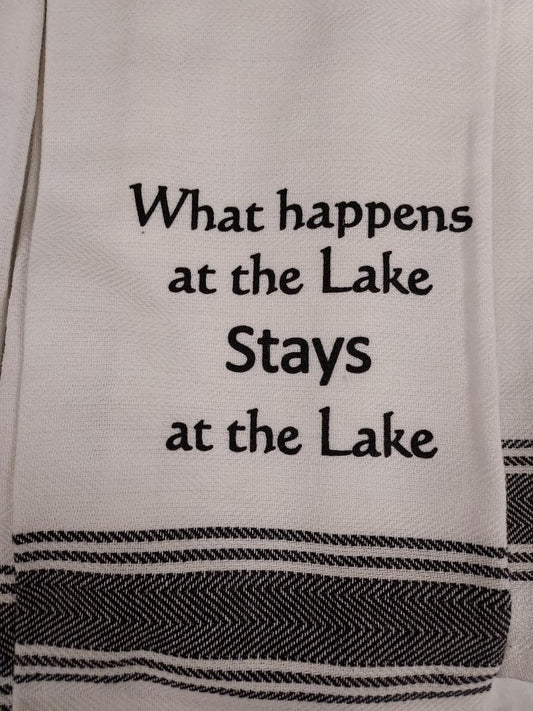 What Happens At the Lake Dishtowel