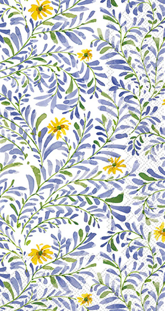 Blue Branches Guest Towel