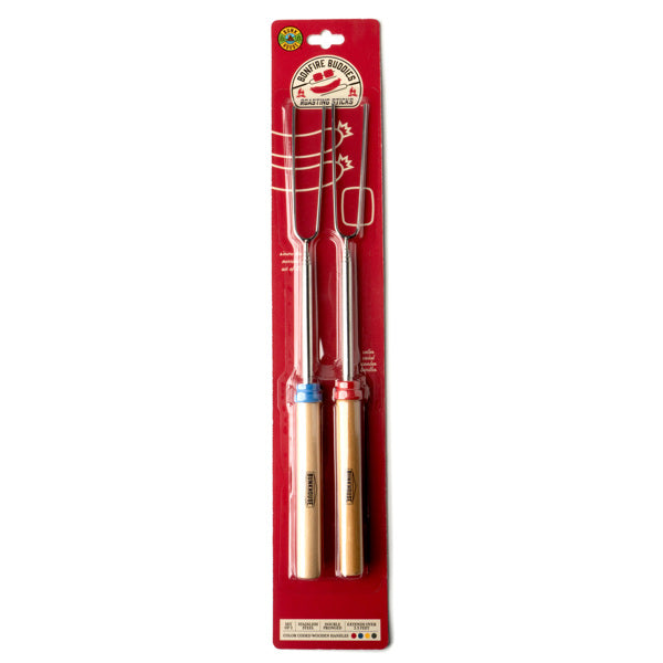 Bonfire Buddies 2-Pack Roasting Sticks