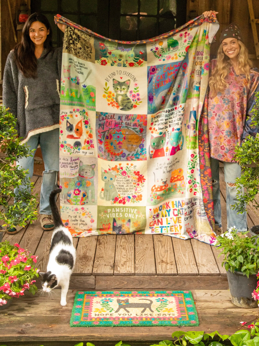 XL Cat Cozy Blanket