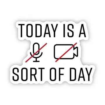 Today I A Mute Camera Off Day