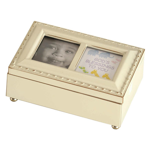 IVORY NOAH'S ARK MUSIC BOX