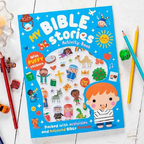 Blue My Bible Stories Activity Book