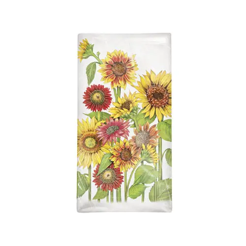 Sunflower Field Flour Sack Towel