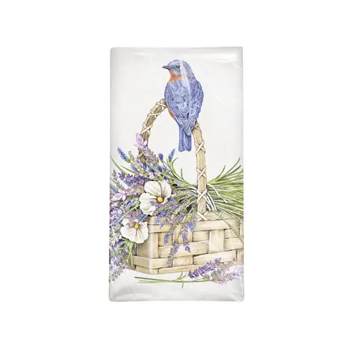 Bluebird Lavender Flour Sack Towel