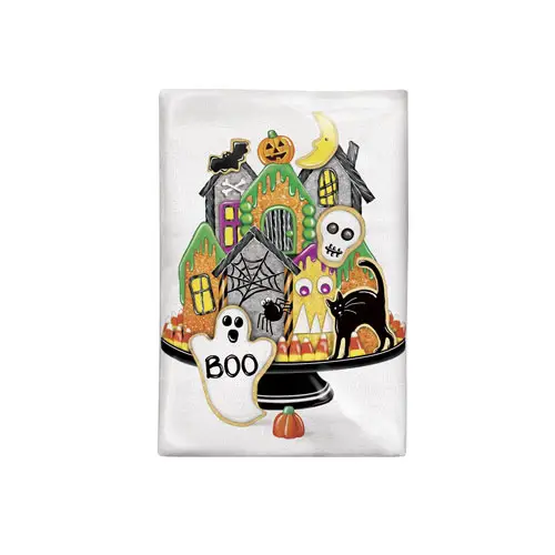 Halloween Cake Flour Sack Towel
