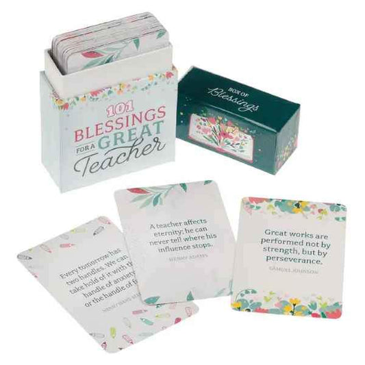 For A Great Teacher Blessings Box