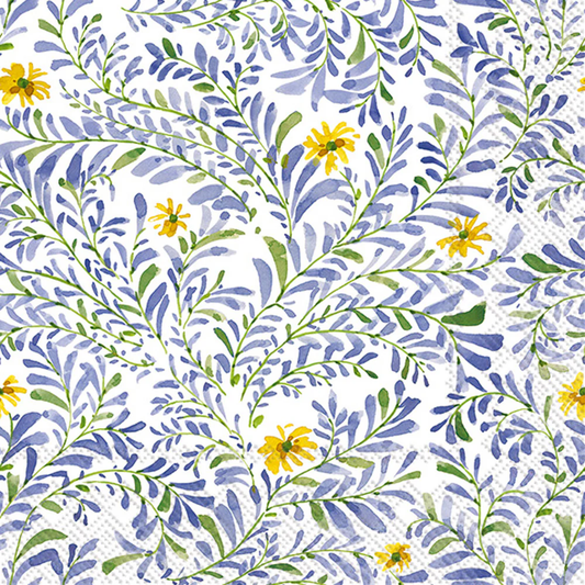 Blue Branches Beverage Napkins
