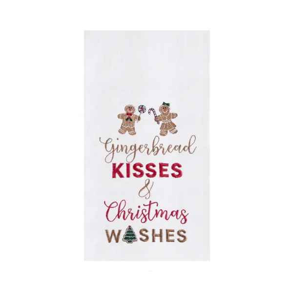 Gingerbread Kisses Flour Sack Towel