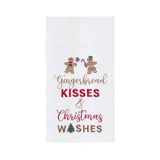 Gingerbread Kisses Flour Sack Towel