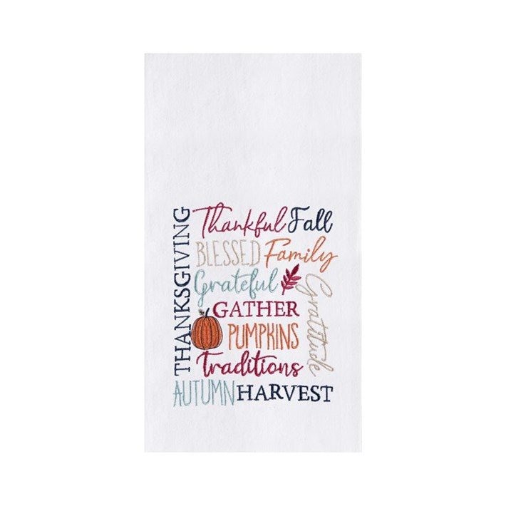 Thankful Fall Flour Sack Towel