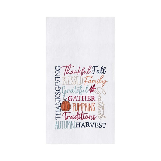 Thankful Fall Flour Sack Towel