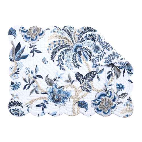 Braganza Blue Placemat 19X13
