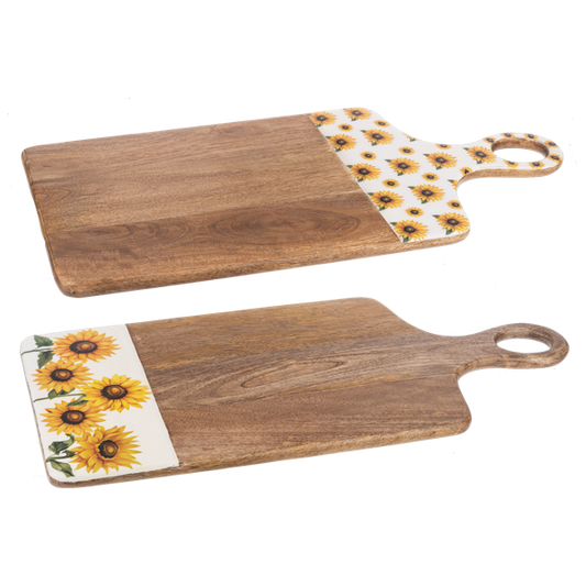Sunflower Cutting Board - Asst