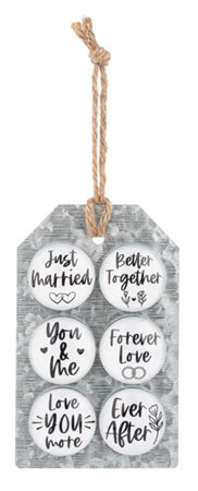 WEDDING MAGNET SET 6