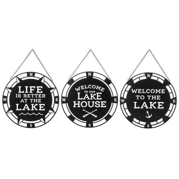 Lake Wall Decor - Assorted