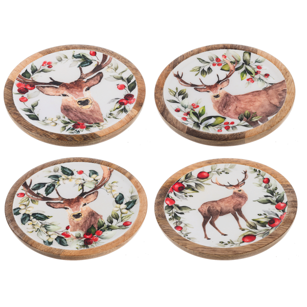 STAG TIDBIT TRAY - ASST