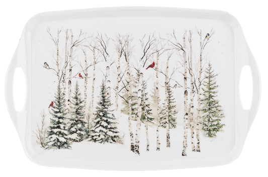 Winter Forest Serving Tray