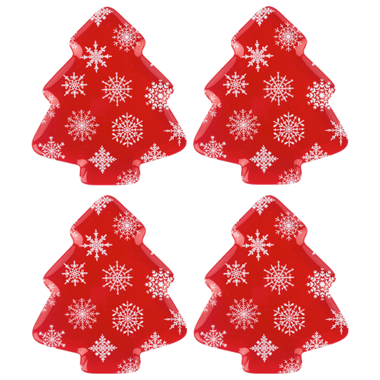 Scandi Christmas Tree Plate