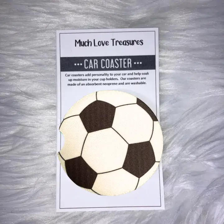 Soccer Ball Car Coaster