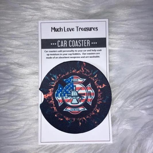 Firefighter Car Coaster