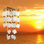 White Diamond Capiz Chime