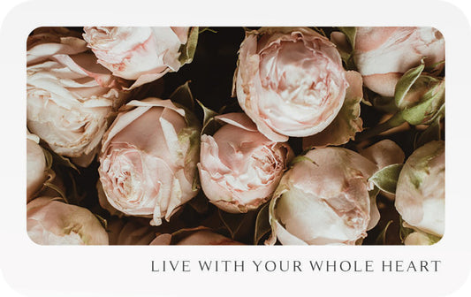 Live With Your Whole Heart Care Card