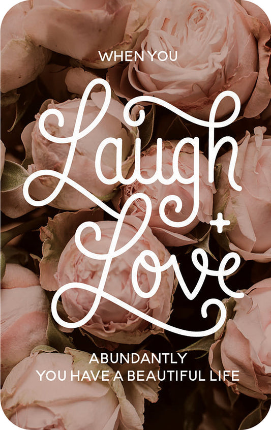 Laugh & Love Care Card