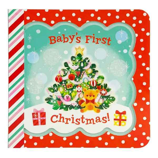 Babys First Christmas Greeting Card Book