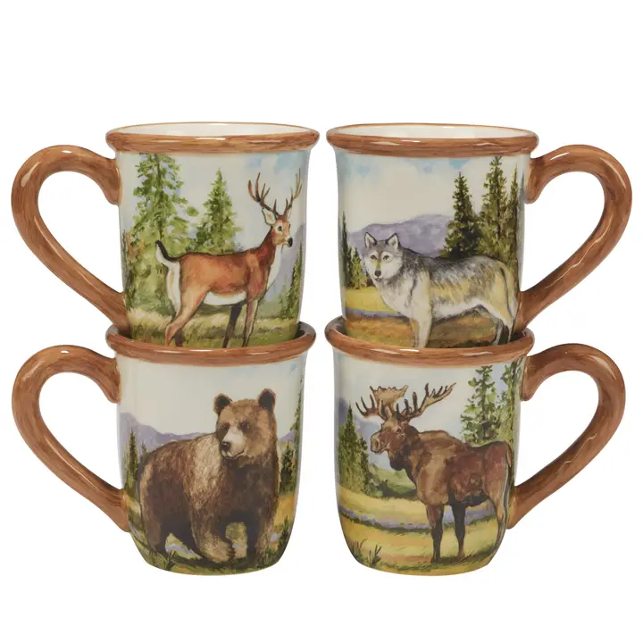 16OZ Mountain Summit Critter Mug