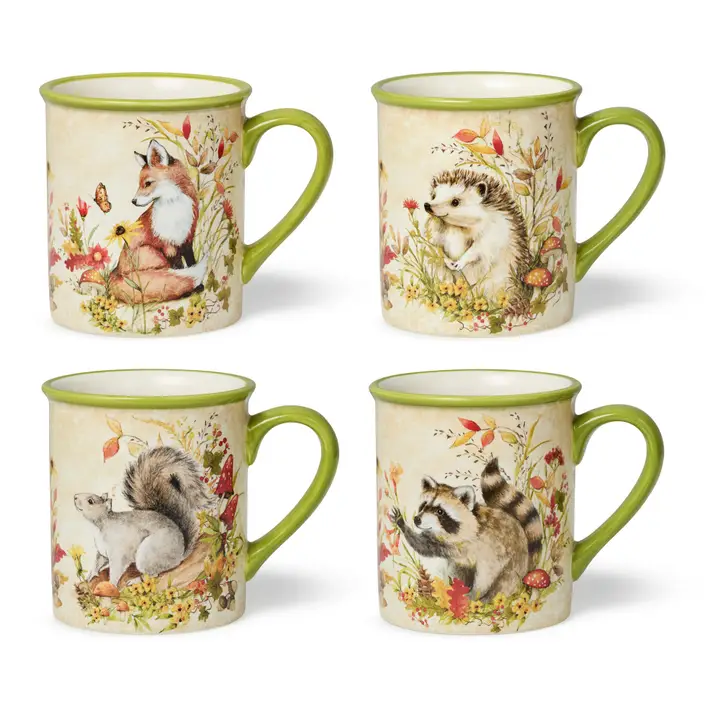 18OZ Woodland Critters Mug