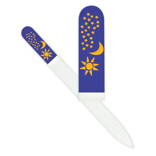 Moon & Stars Glass Crystal File
