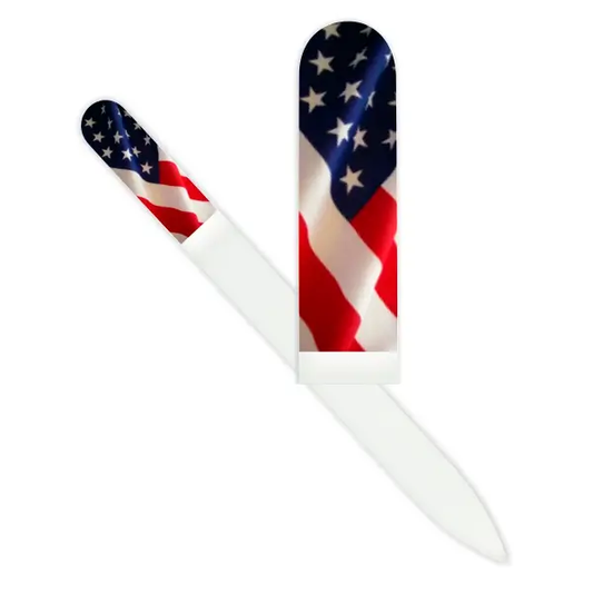 Flag Glass Crystal File