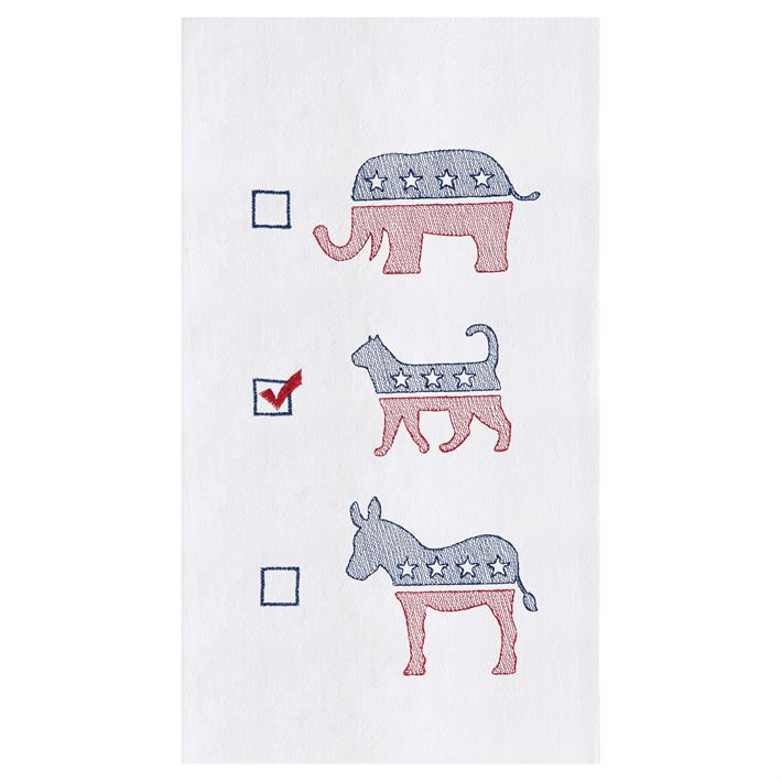 Cat Party FLOUR SACK TOWEL