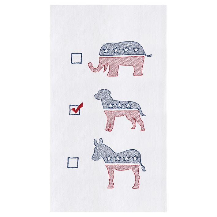 Dog Party FLOUR SACK TOWEL